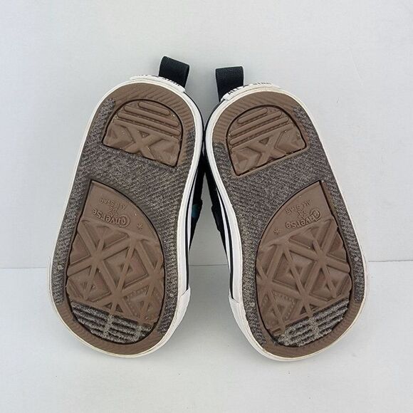Converse All Star Infant Size 3 Multicolor Poka Dots Hook Loop Sneakers 769847F - Picture 7 of 7